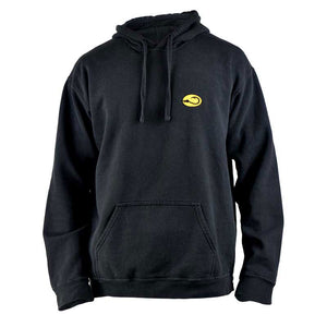 black Hookie fishing hoodie sweatshirt by Hook Life